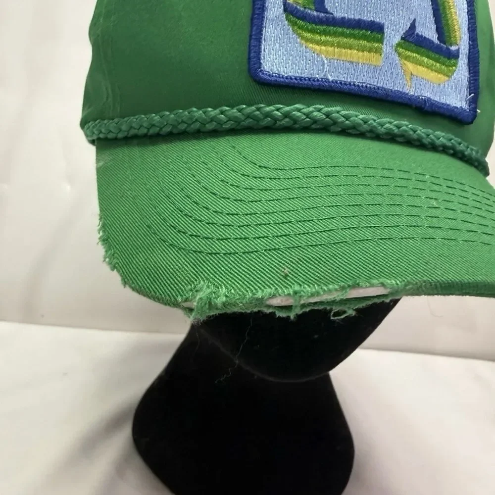 Rare Vintage Aviator Nation Recycle Patch Trucker Hat